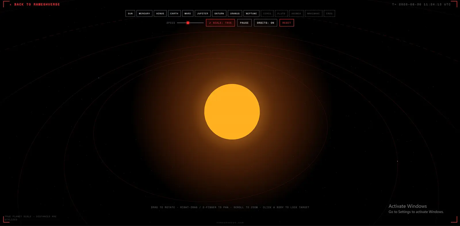 Solar System Simulator thumbnail